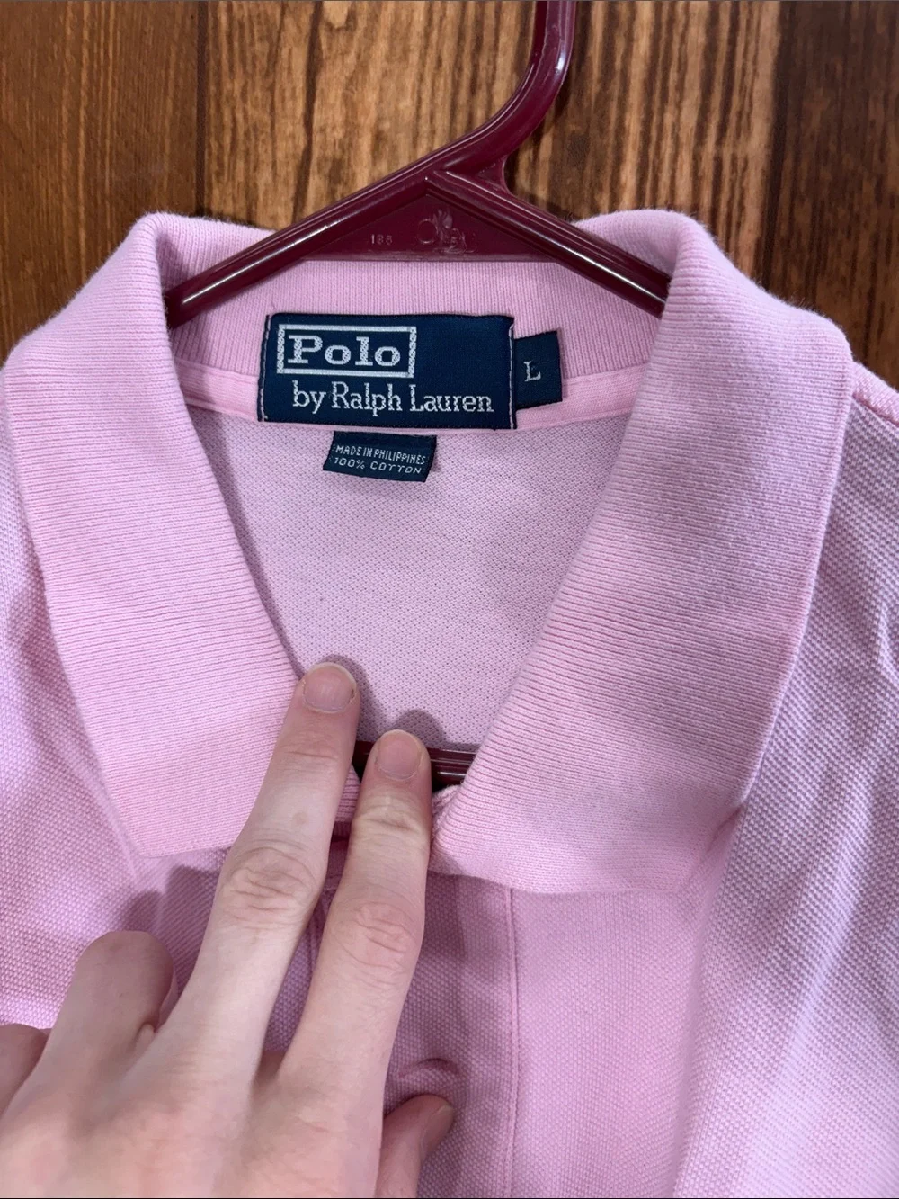 Polo by Ralph Lauren Men’s Light Pink Short-Sleeve Polo